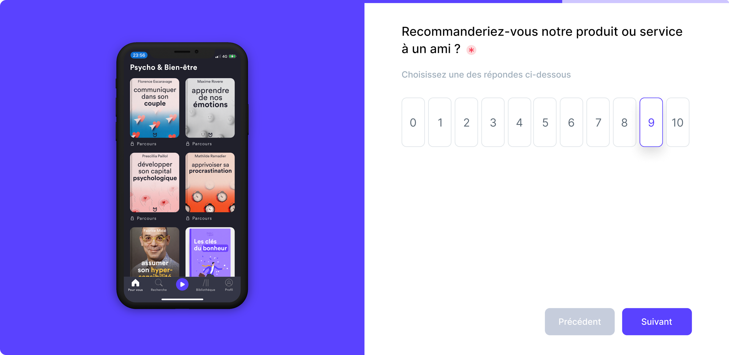Formulaire NPS